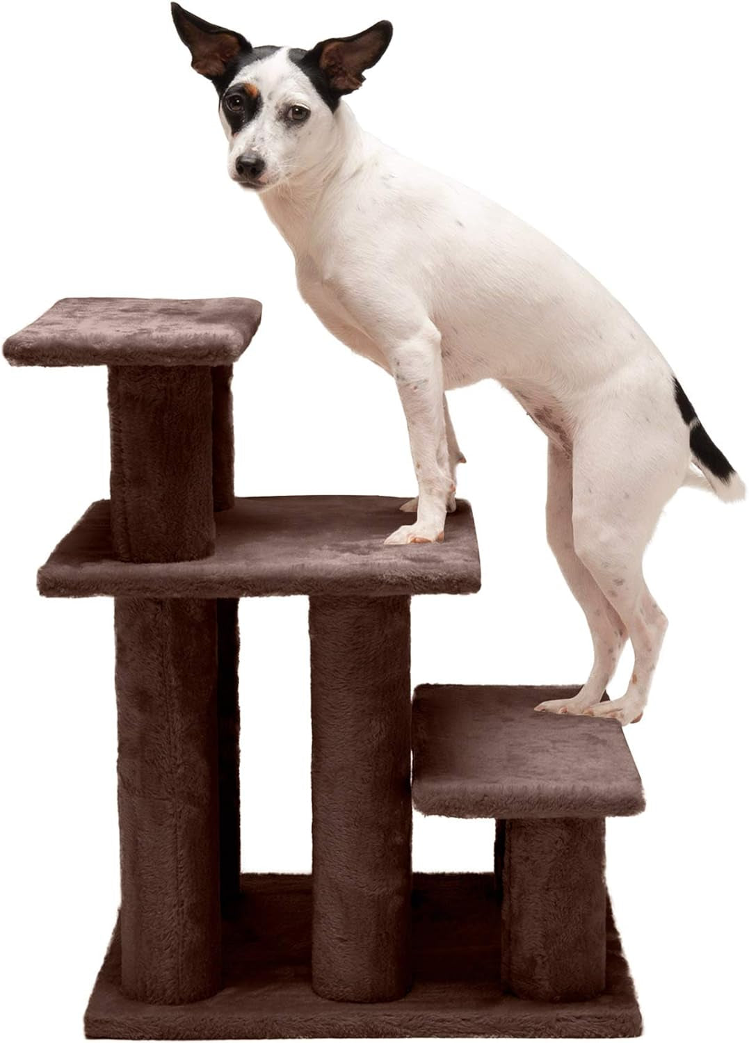 Steady Paws 3-Step Pet Stairs for High Beds & Sofas