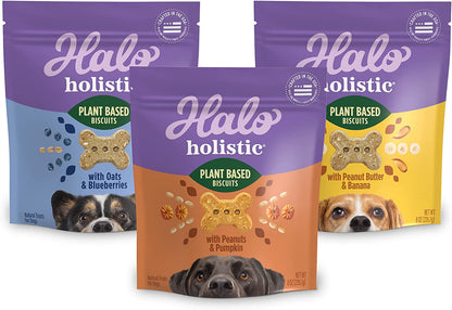 Holistic Vegan Dog Variety Treats(Pack of 3)