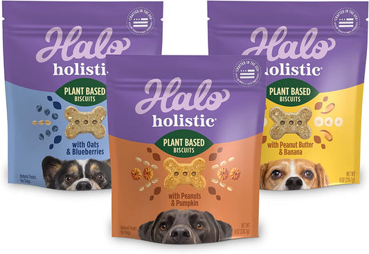Holistic Vegan Dog Variety Treats(Pack of 3)