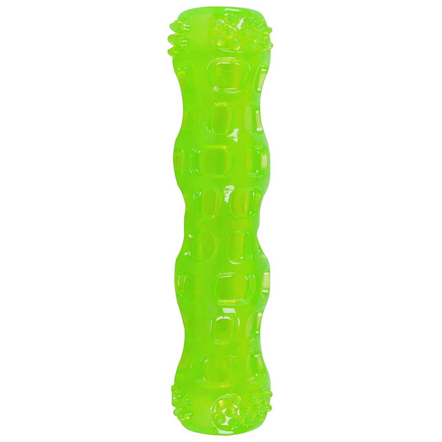 Super Squeaky Dog Toy, Green