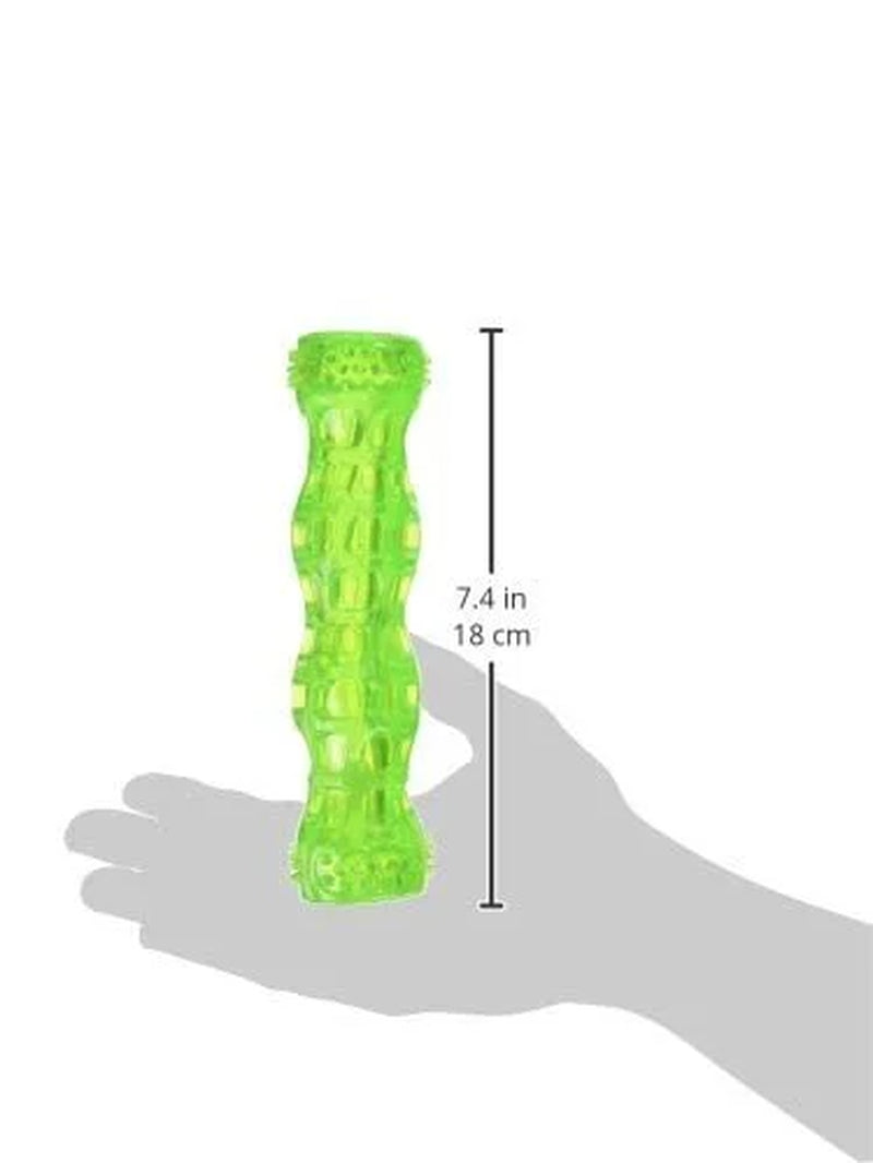 Super Squeaky Dog Toy, Green