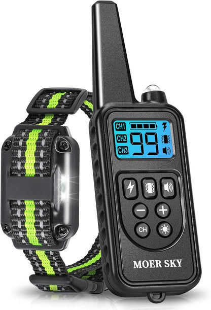Dog Training Collar with 2600 Ft Remote
