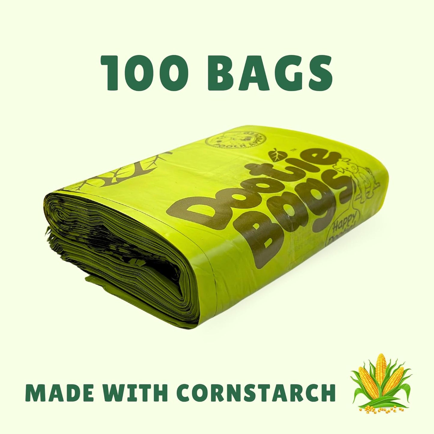 Pooch Approved Large Dootie Bags- 100 Count 