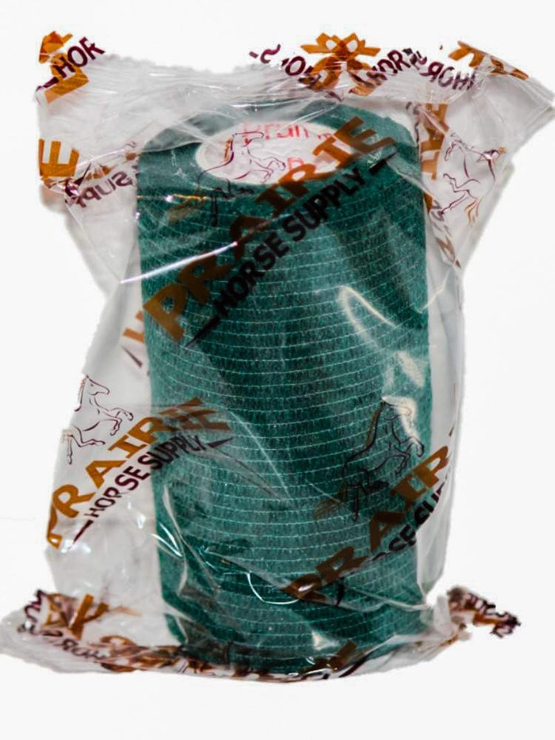 Vet Wrap Tape (Hunter Green) (2 Pack) (3 Inch X 15 Feet) Self Adhesive 