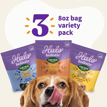 Holistic Vegan Dog Variety Treats(Pack of 3)
