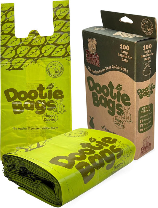 Pooch Approved Large Dootie Bags- 100 Count 