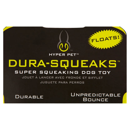 Dura-Squeaks Super Squeaky Dog Ball, Green